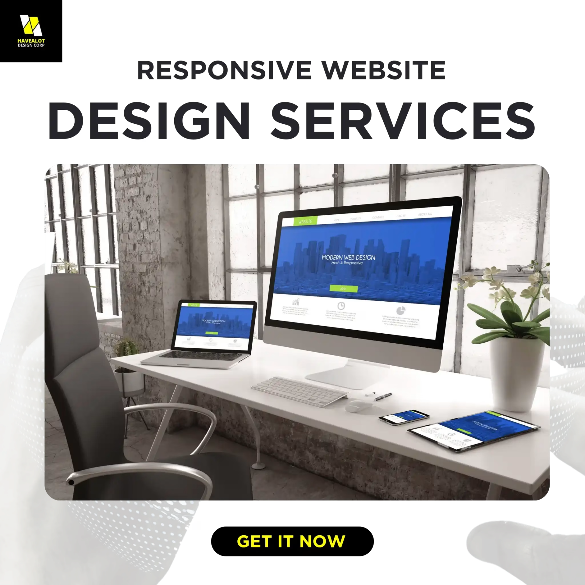 Modern Durban website design example